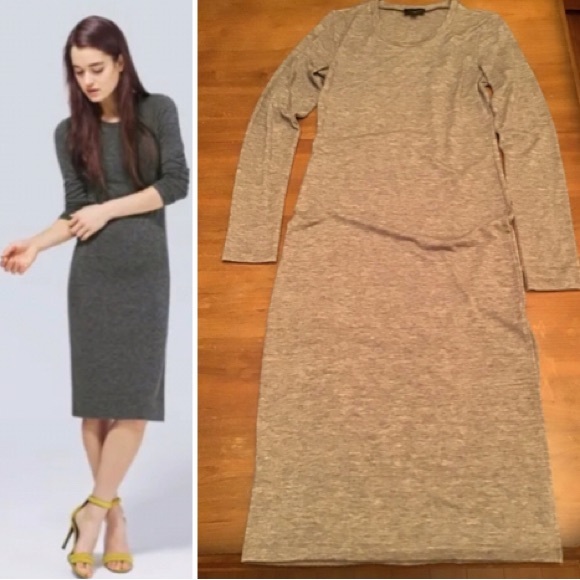 Aritzia Dresses Aritzia Wilfred Free Bodycon Dress Heather Multi